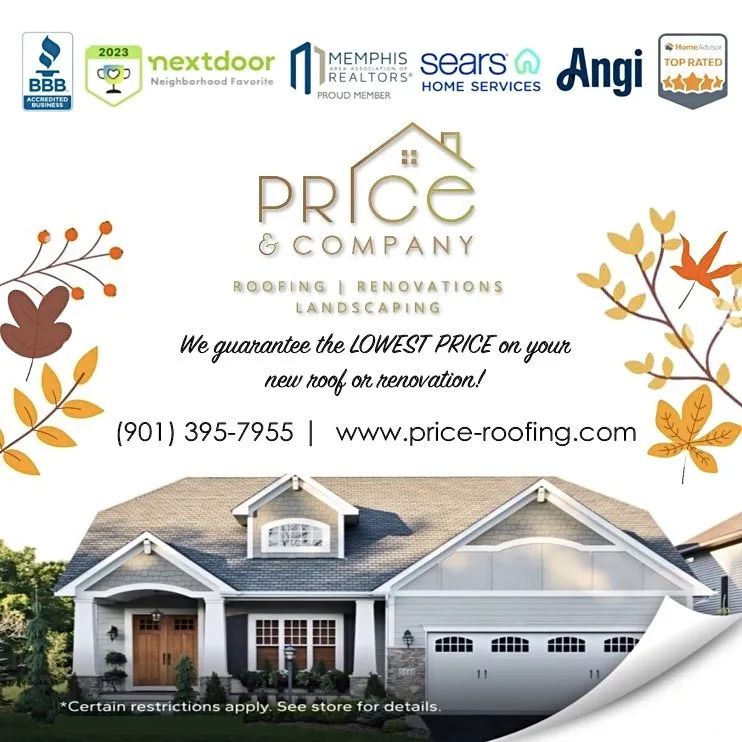Slide of Price & Co Roofing and Renovations