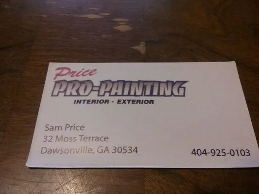 Price Pro Painting