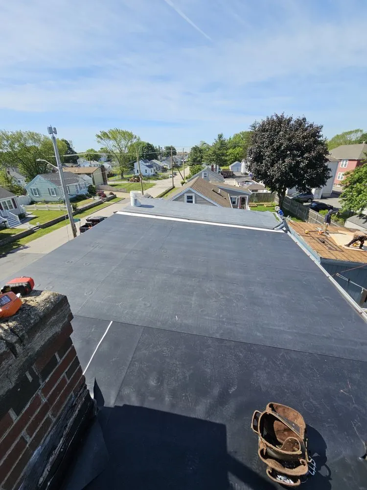 Emergency storm damage roof repair in North Attleboro, MA - Pride Exteriors