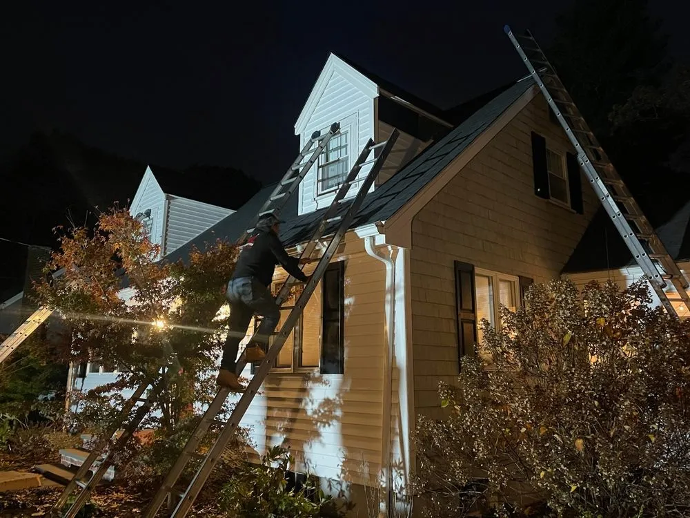 Professional roof installation in North Attleboro, MA by Pride Exteriors