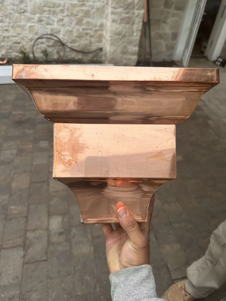 Slide of Prime Gutters and Sheet Metal