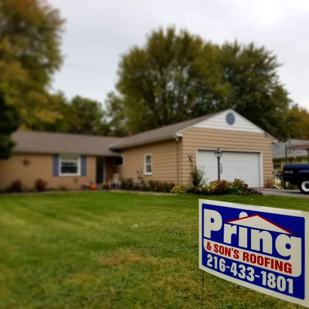 Slide of Pring & Sons Roofing