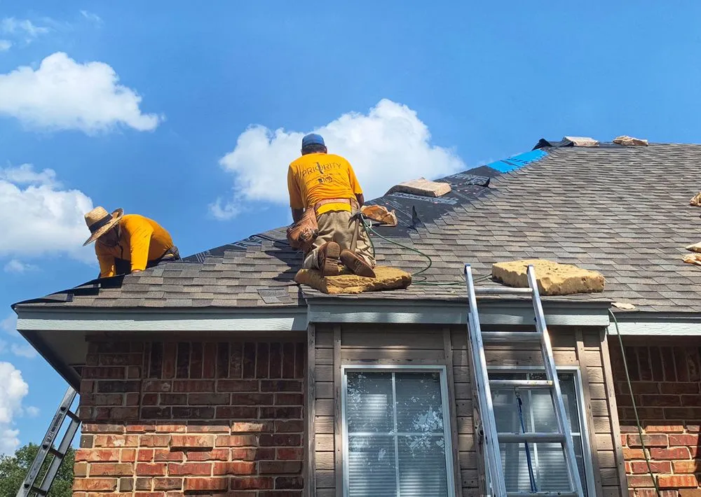 Slide of Priority One Roofing