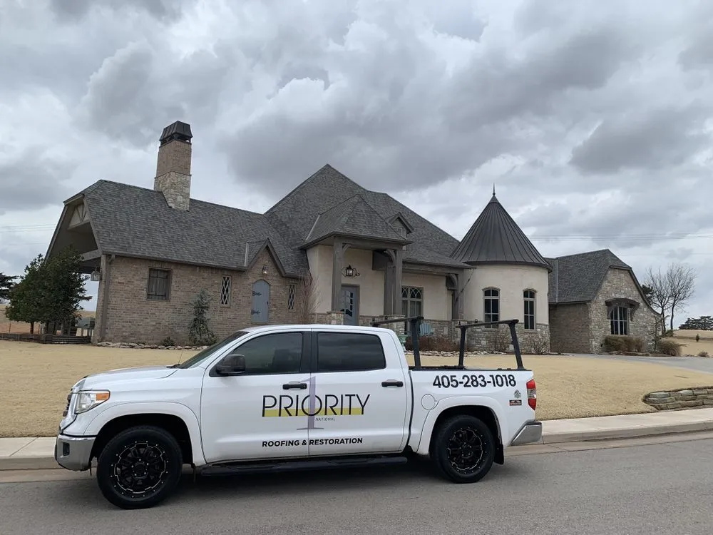 Slide of Priority One Roofing