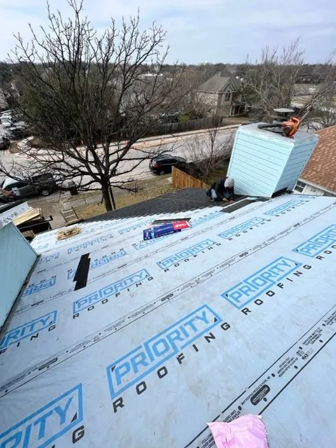 Slide of Priority Roofing
