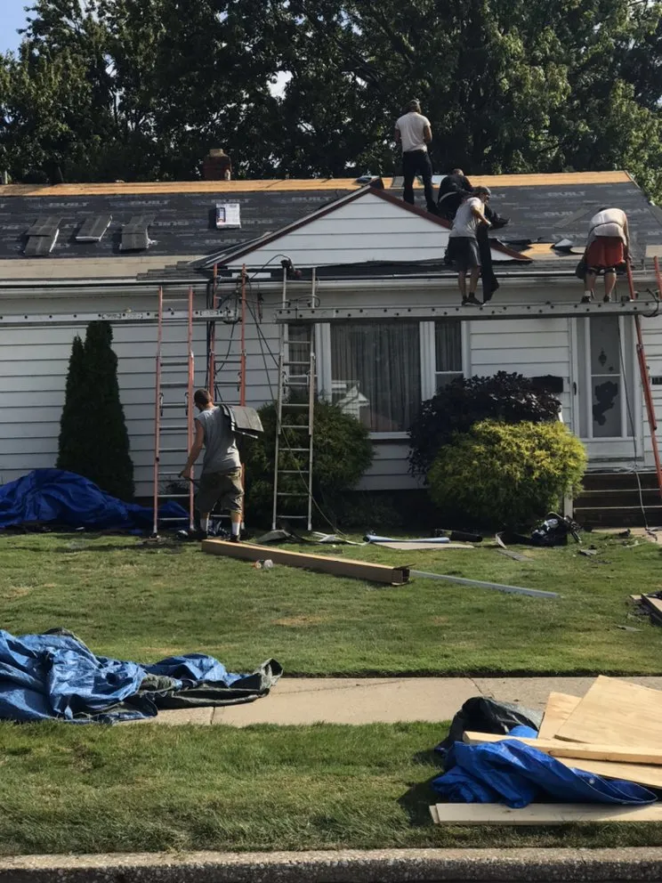 Slide of Priority Roofing