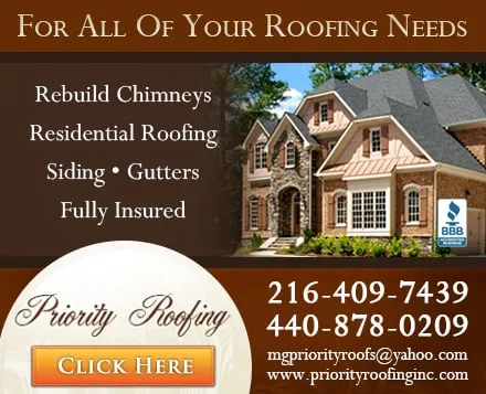 Slide of Priority Roofing