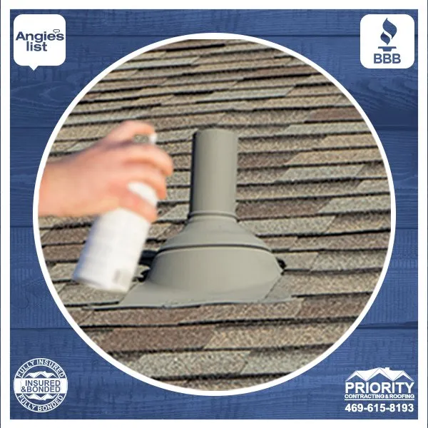 Slide of Priority Roofing