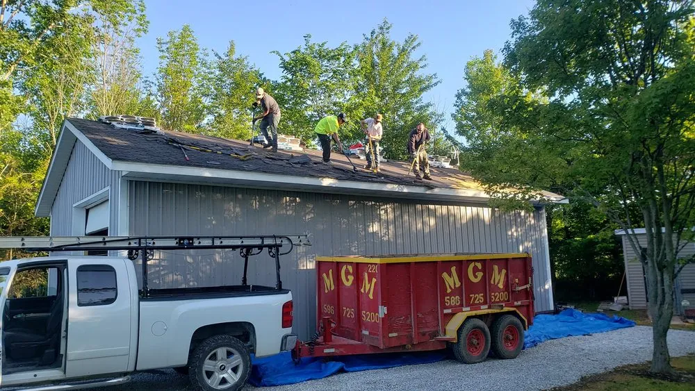 Licensed storm damage roof repair in Township Of Kenockee, MI by Pristine Roofing