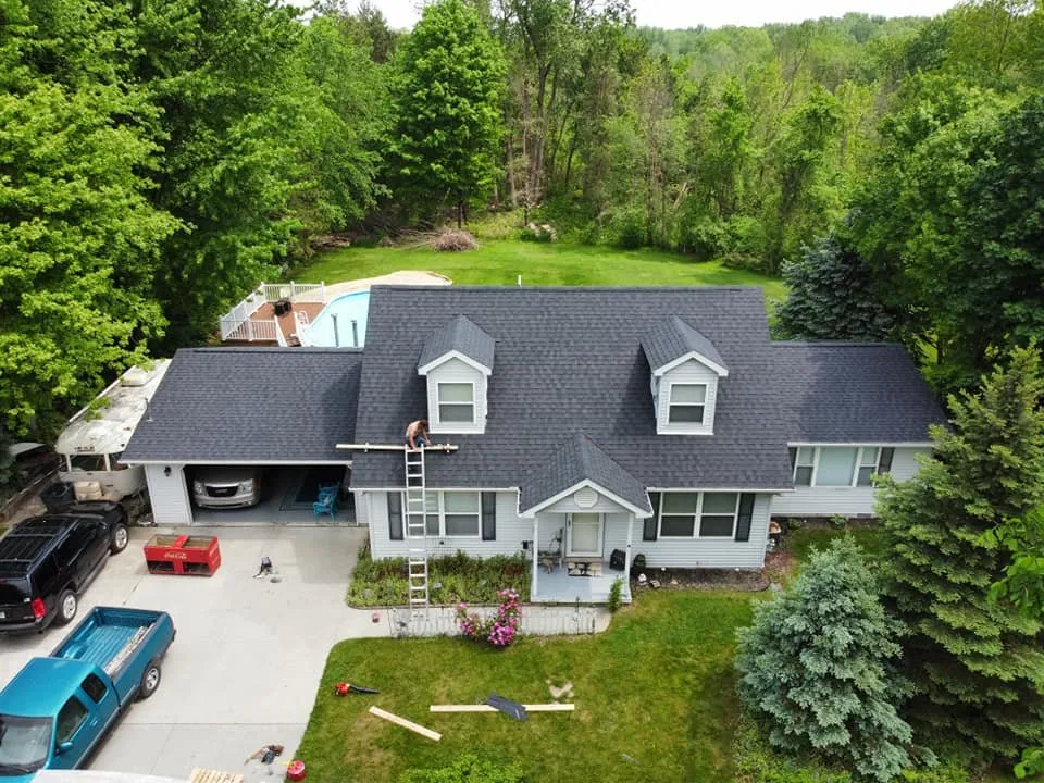 Professional roof inspection in Township Of Kenockee, MI by Pristine Roofing