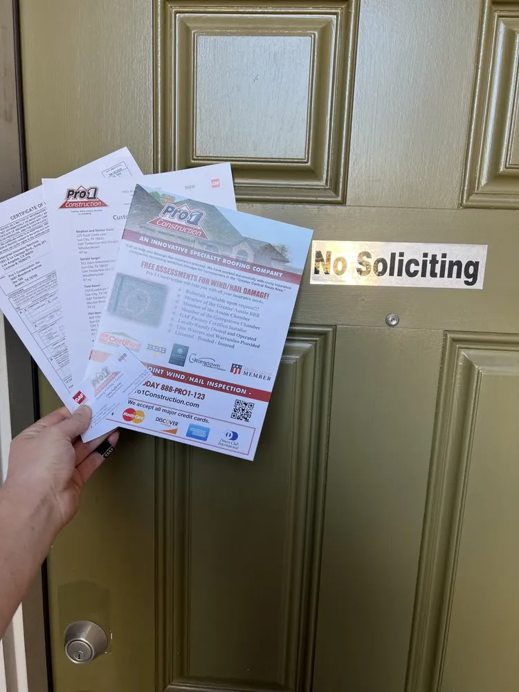 Slide of Pro 1 Construction