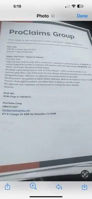 Pro Claims Group Logo