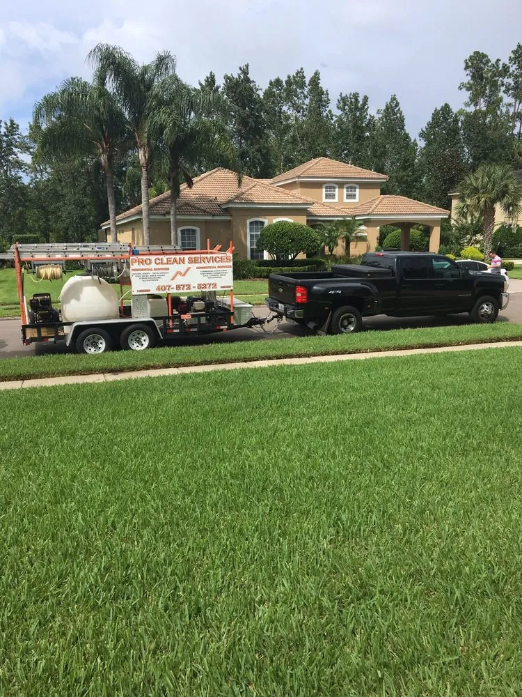 Slide of Pro Clean Services