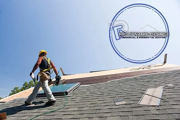 Pro Dynamic Desingz Roofing Logo