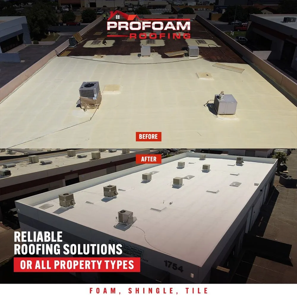 Slide of Pro Foam Roofing