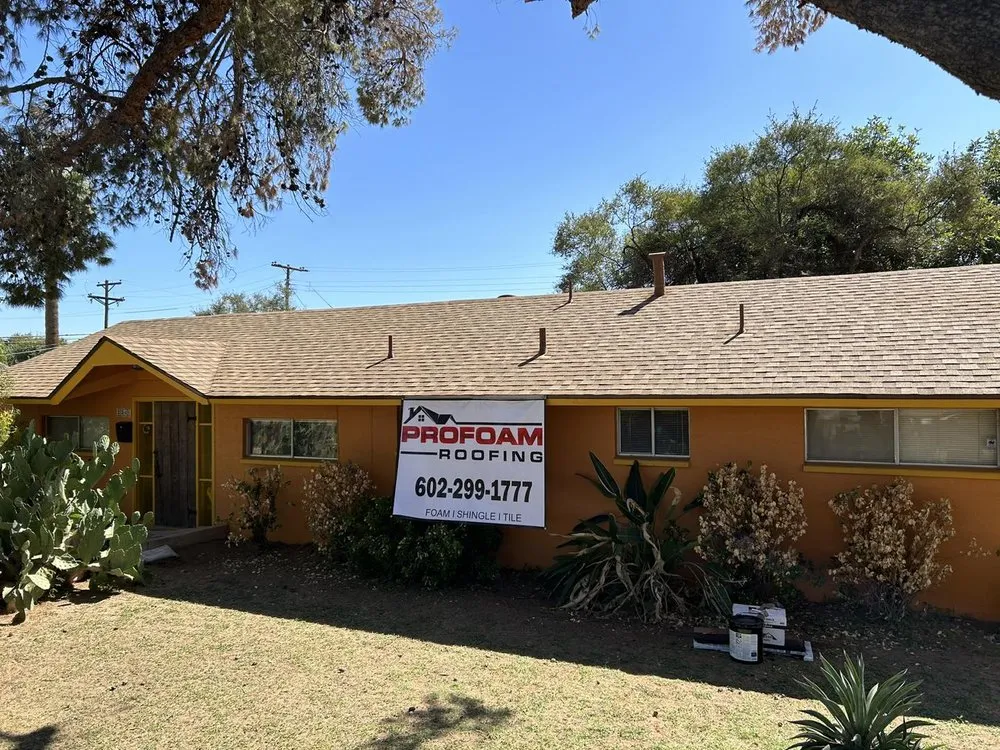 Slide of Pro Foam Roofing