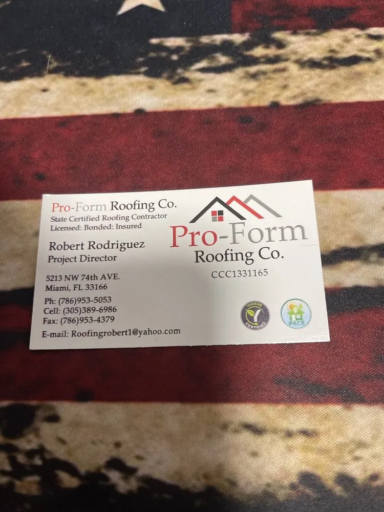 Slide of Pro-Form Roofing