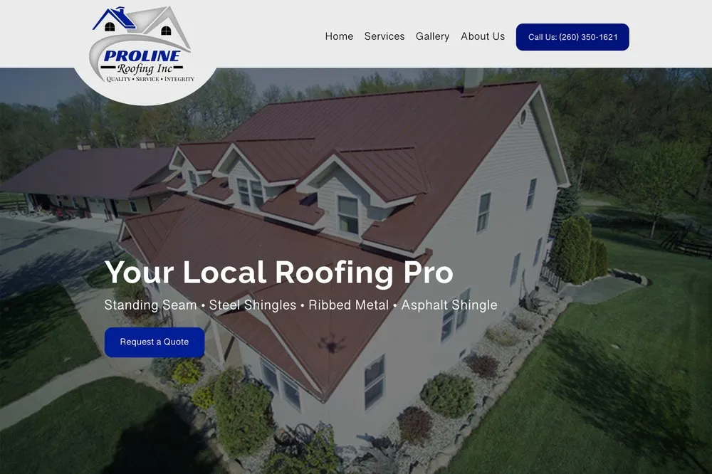 Slide of Pro Line Roofing