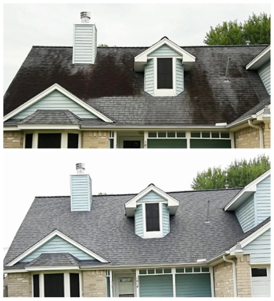 Slide of Pro Roof Cleaning Pearland Tx