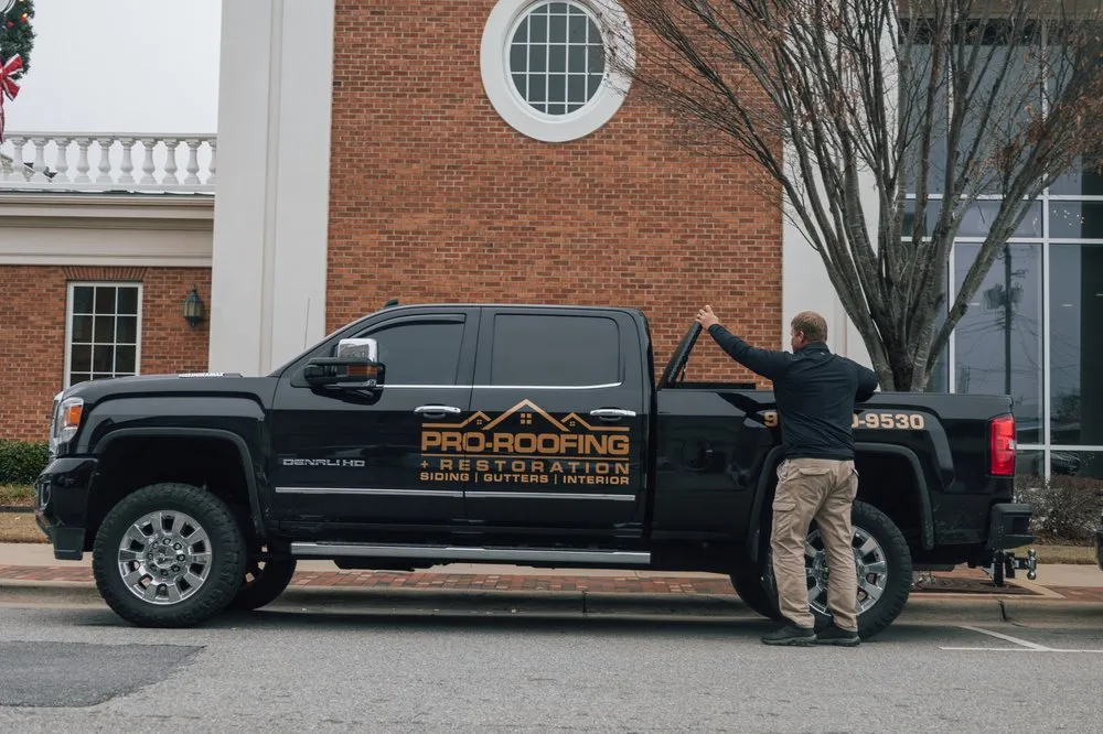 Slide of Pro Roofing Restoration