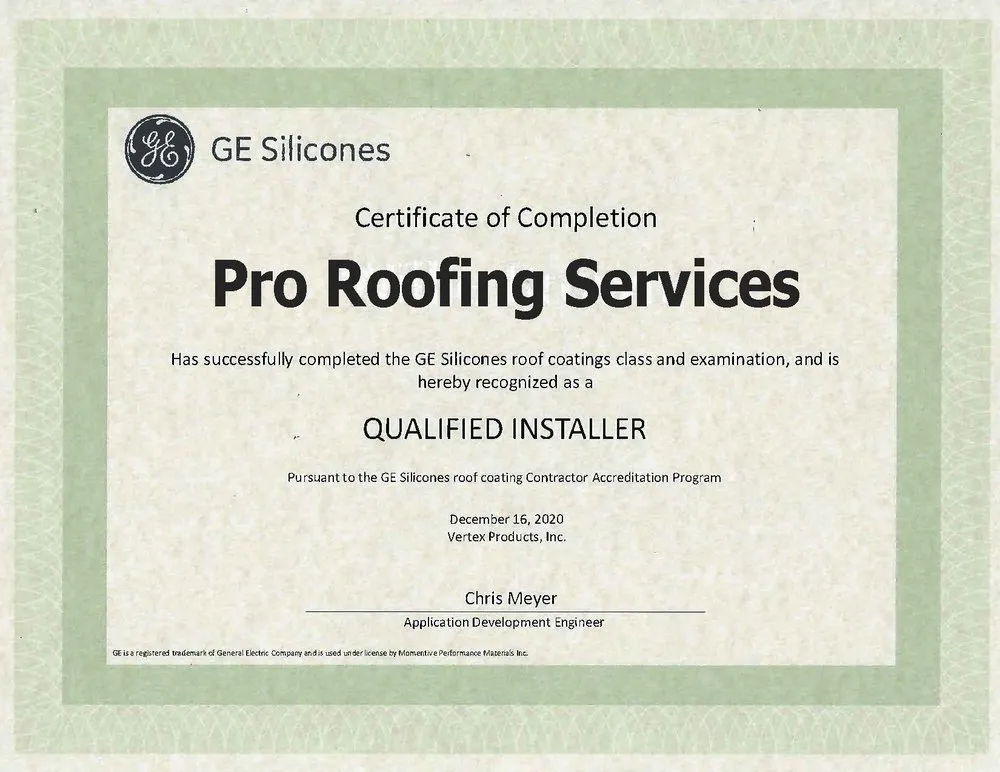 Slide of Pro Roofing Services