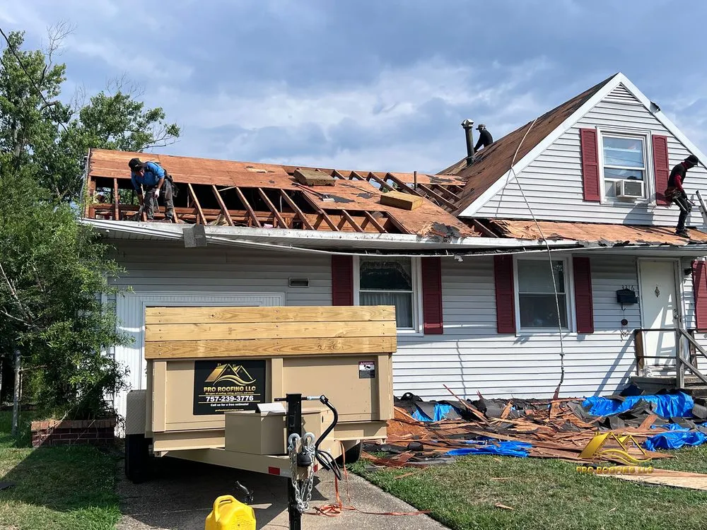 Slide of Pro Roofing