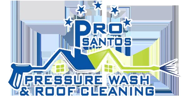 Pro Santos Pressure Wash & Roof Cleaning Logo