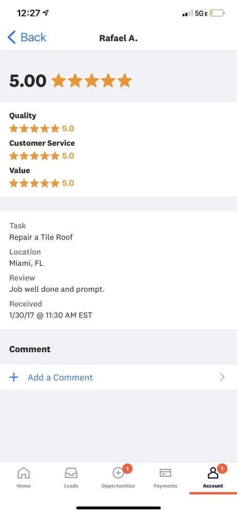 Slide of Pro-Tech Roofing Contractor