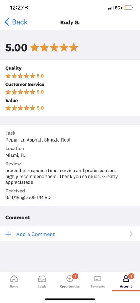 Slide of Pro-Tech Roofing Contractor