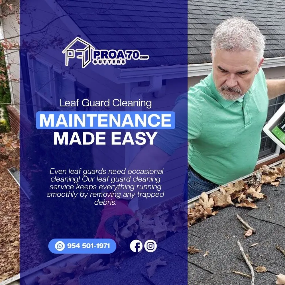 Slide of Proa70 Gutters