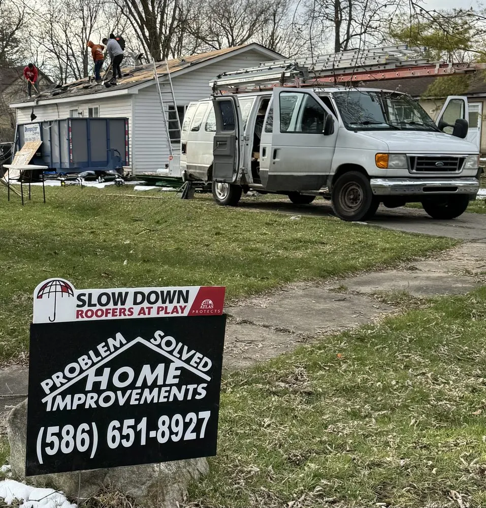 Slide of Problem Solved Home Improvements