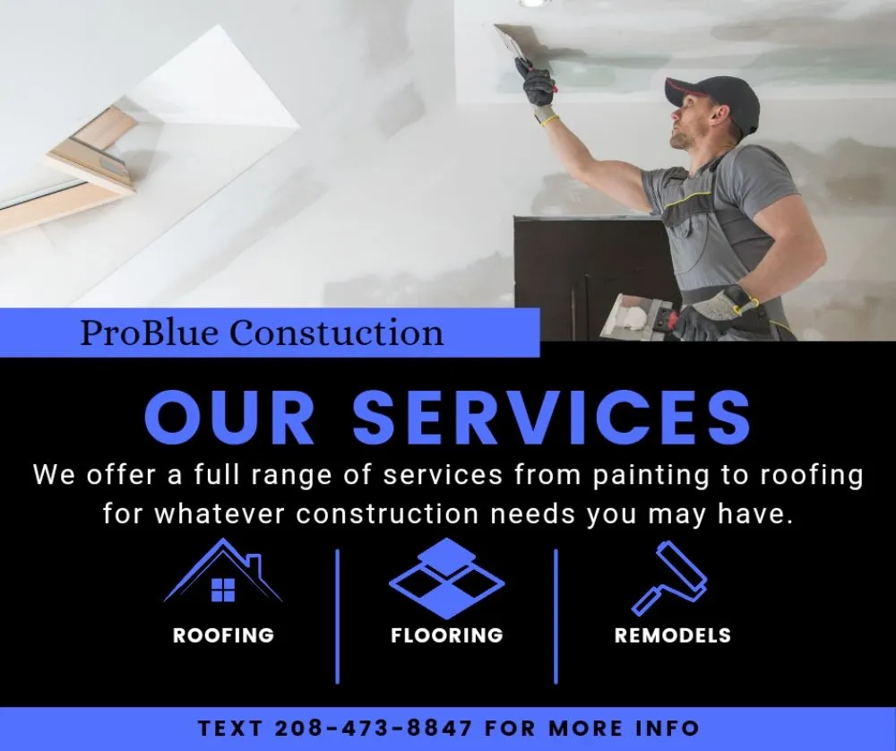 Slide of ProBlue Construction