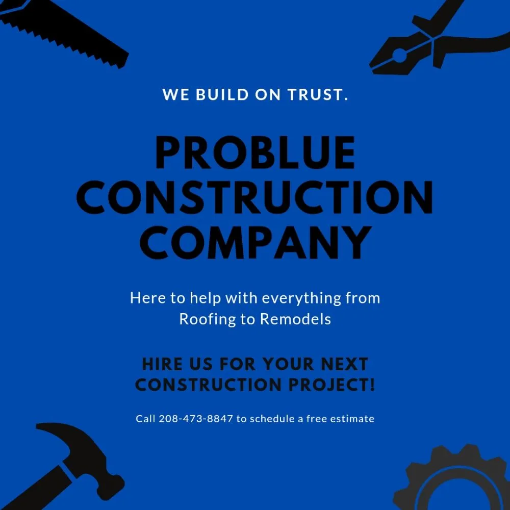 Slide of ProBlue Construction