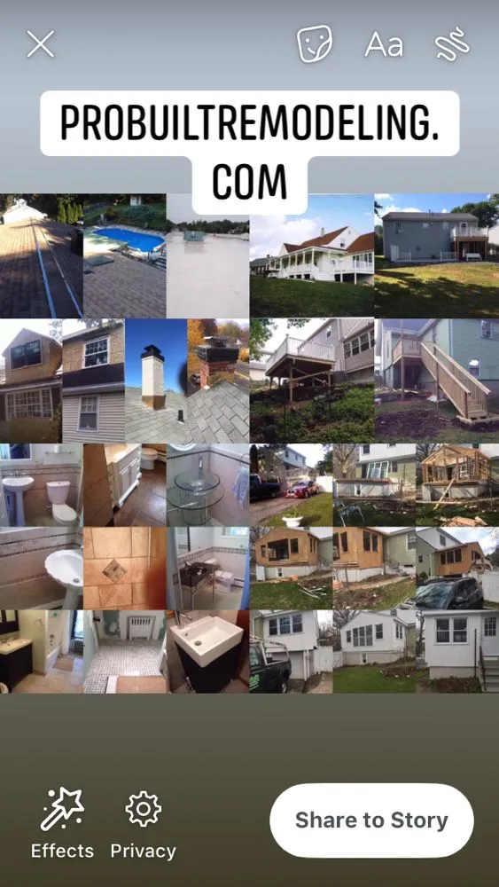 Slide of ProBuilt Building Remodeling Contractor