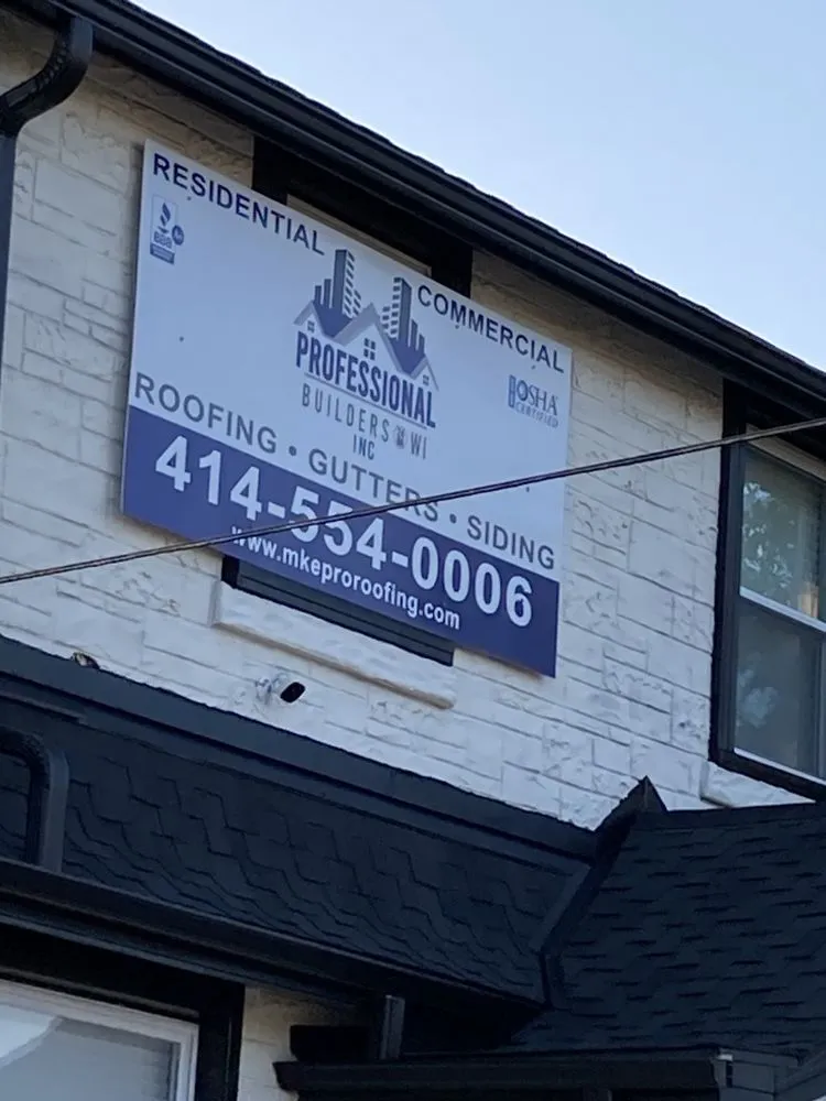 Slide of Professional Builders WI