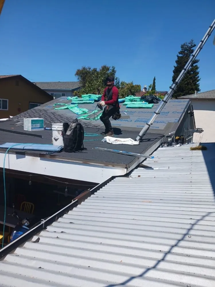 Slide of Professional Roofers