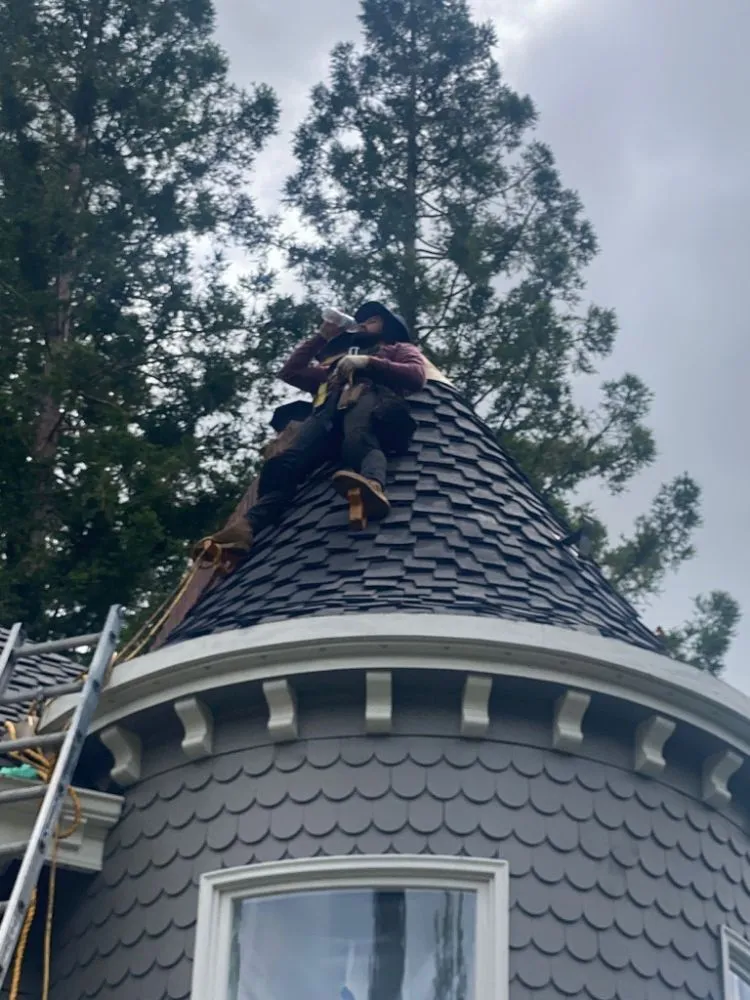 Slide of Professional Roofers