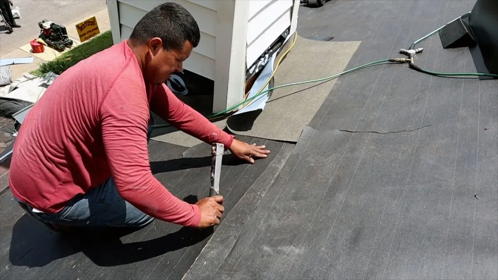 Slide of Professional Roofers