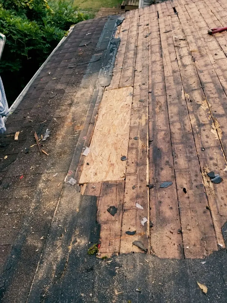 Slide of Professional Roofers