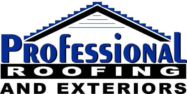 Professional Roofing and Exteriors Logo