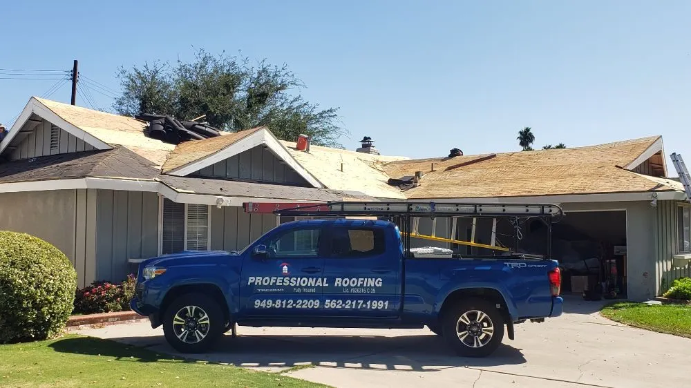 Slide of Professional Roofing