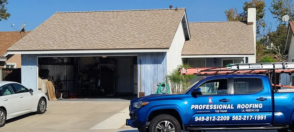 Slide of Professional Roofing