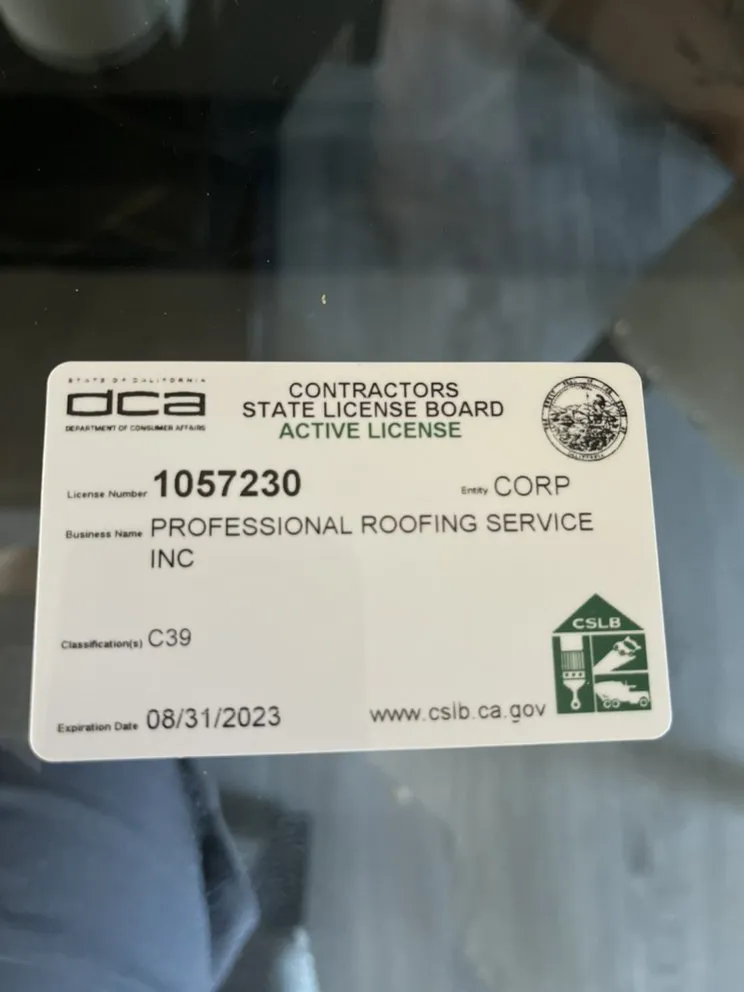 Slide of Professional Roofing Service