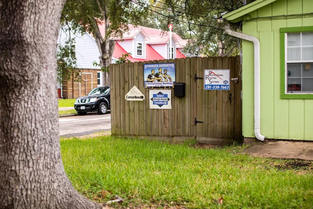 Slide of Professional Roofing Systems