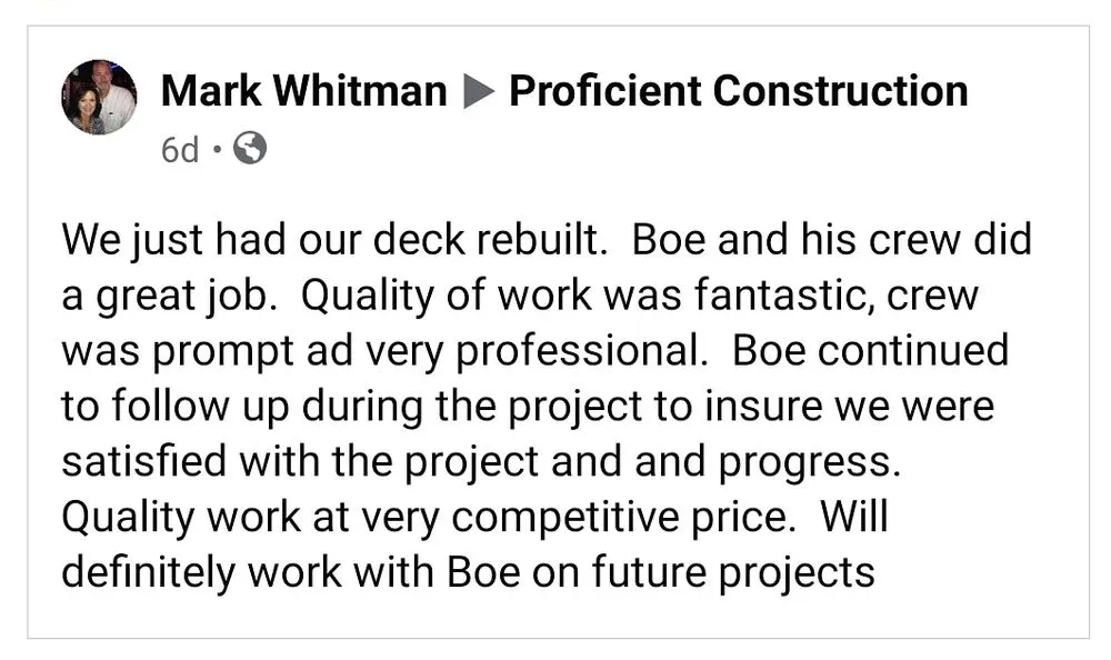 Slide of Proficient Construction