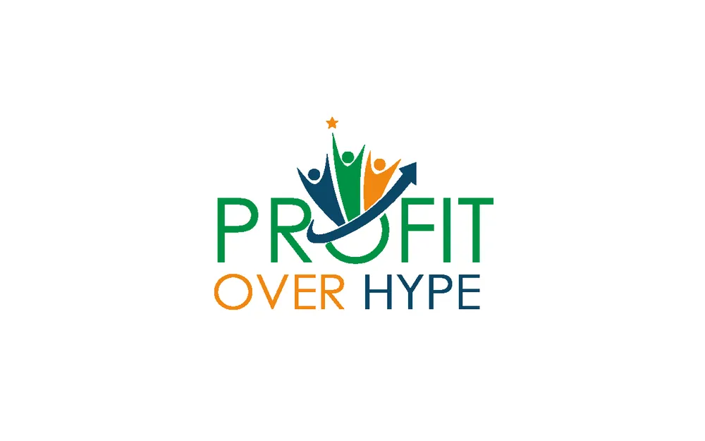 Slide of Profit Over Hype