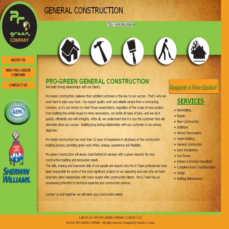 Slide of ProGreen Home