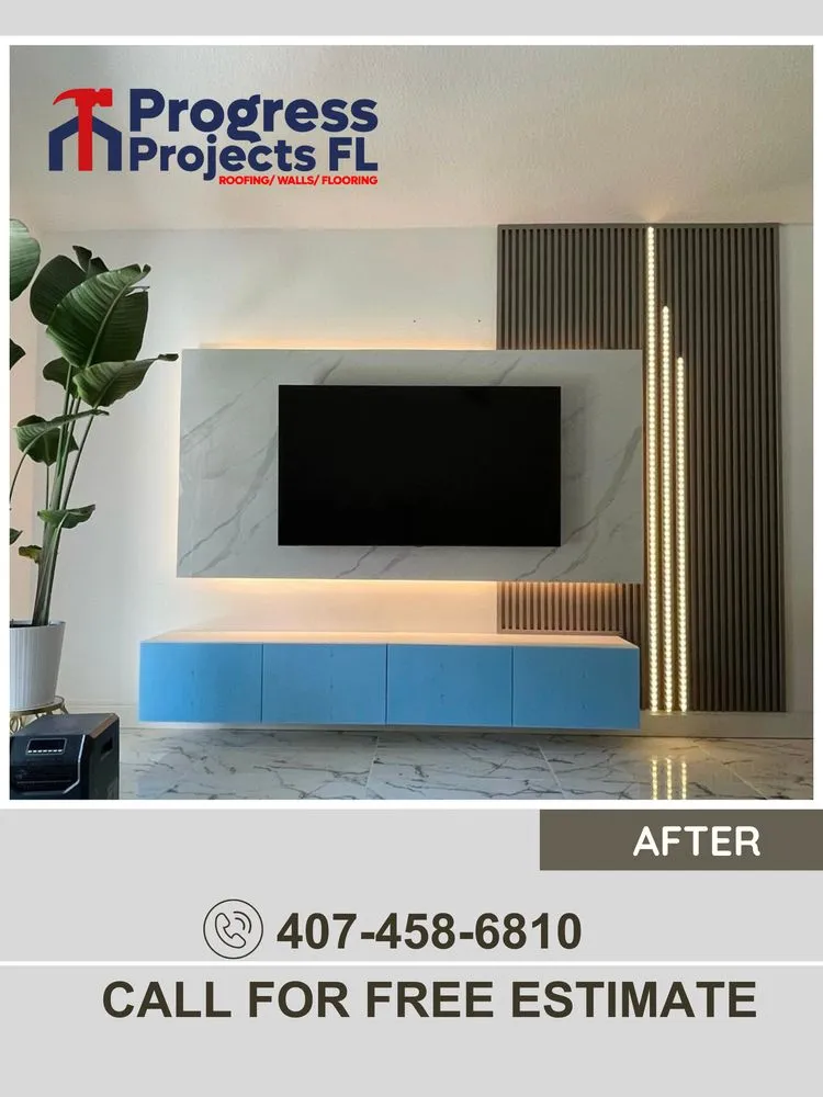 Slide of Progress Projects