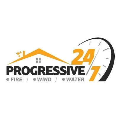 Progressive 24-7 Roofing Contractor & Water Damage Remediation Logo