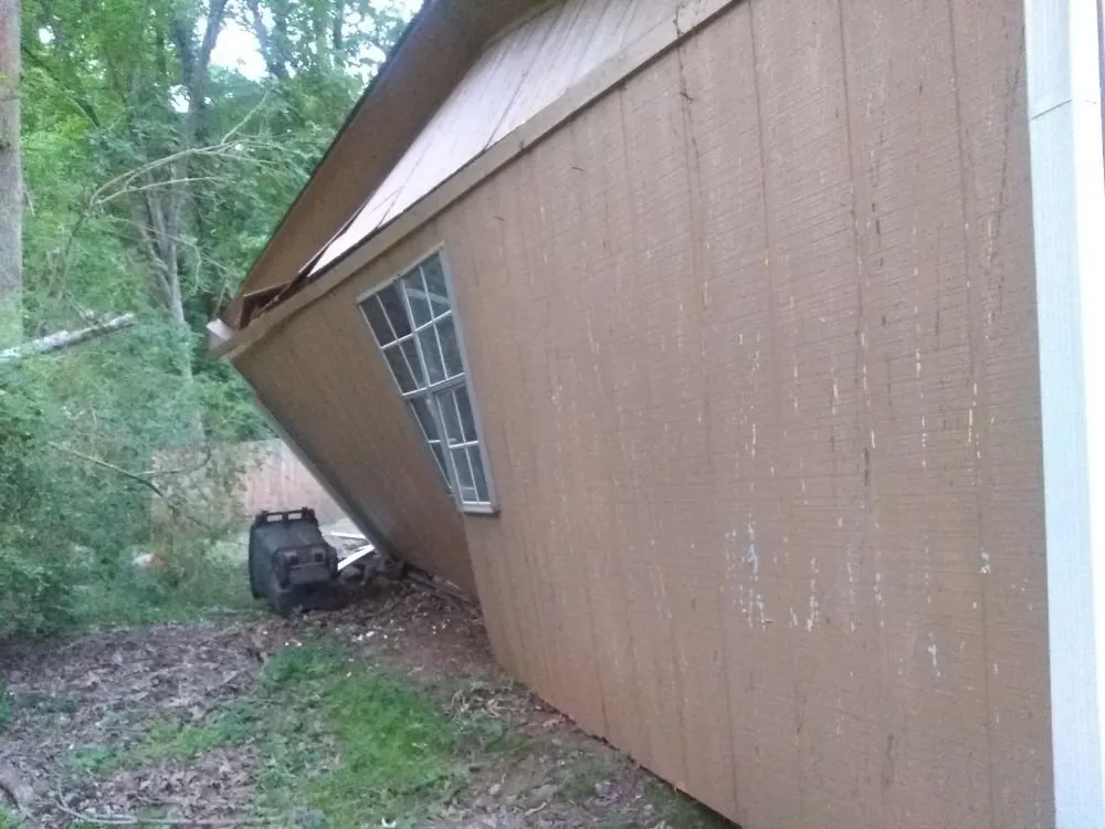 Emergency storm damage roof repair in Bartow, GA by Property Services By Kenny Rogers
